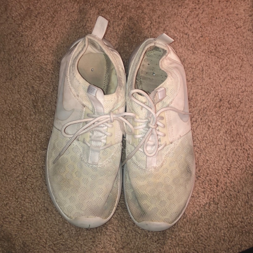 Dirty old cheer shoes